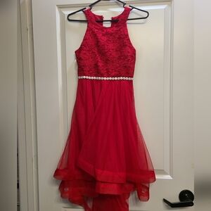 Rosey red homecomming dress